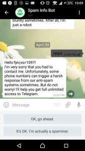 ریپورت تلگرام